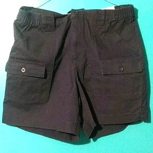 Navy blue cargo shorts - 34